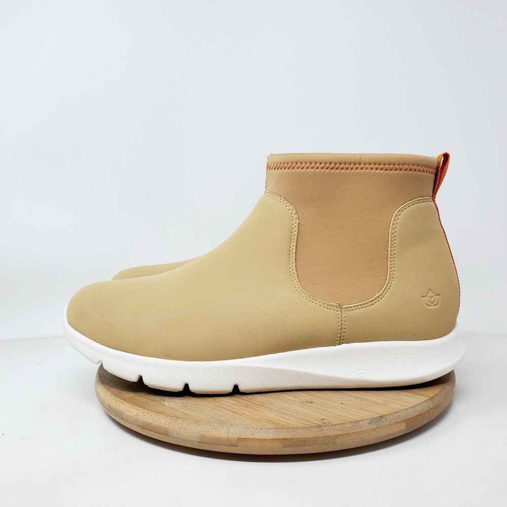 Spenco Paddock Chelsea Boots‎ Womens 8.5 D Orthotic Comfort Zip Ankle Shoes